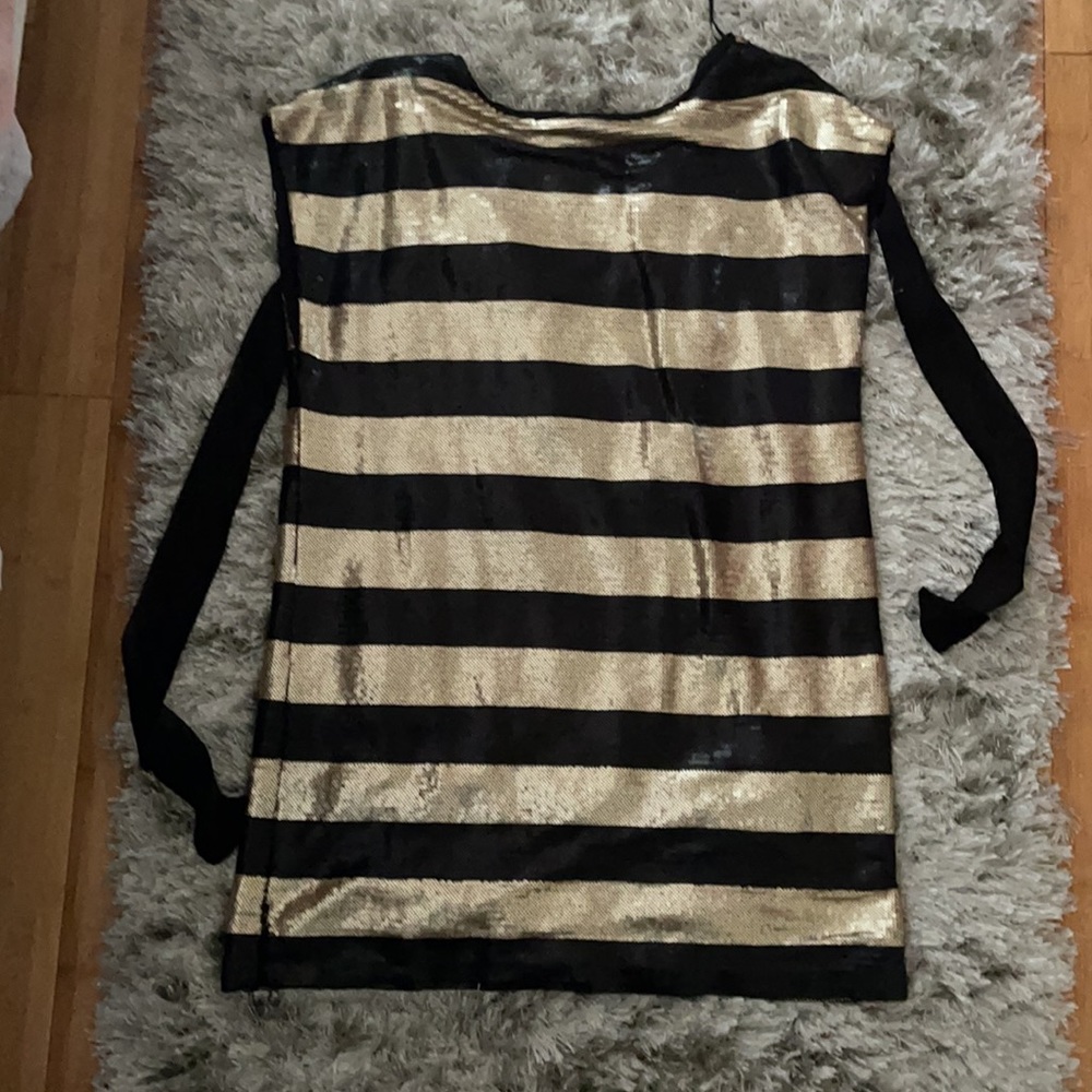 Oleg Cassini Vintage Metallic Sheath